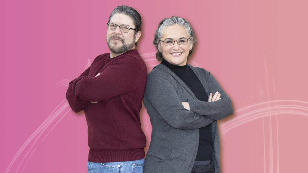 Gerardo Vásquez y Gaby Pardini