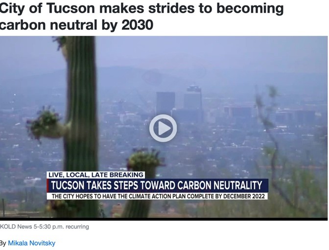 And advanced the City's One Water 2100 and Zero Waste Roadmap Hola Tucson Mgz