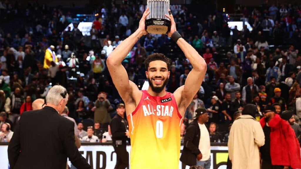 Jayson Tatum, jugador mas valioso del juego de estrellas de la NBA. Hola Tucson Mgz