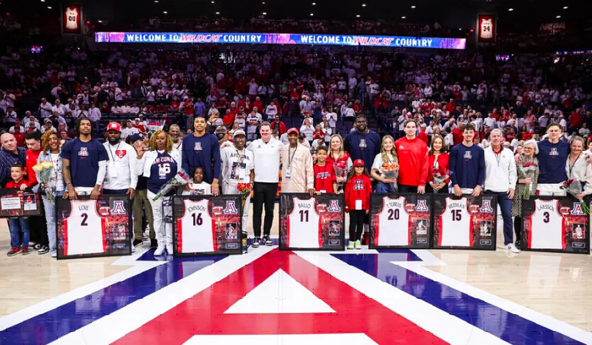 Se despide de Tucson el equipo Varonil de Basquetbol de la Universidad de Arizona Hola Tucson Mgz